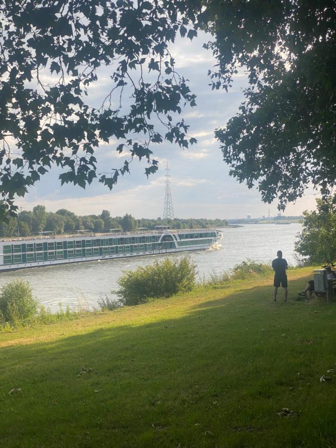 Ferienvilla Whirlpool Fasssauna Direkt Am Rhein Gotterswickerhamm Zewnętrze zdjęcie